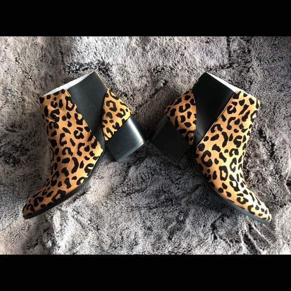 NWB Chinese Laundry Finn Leopard Bootie - Picture 4 of 4
